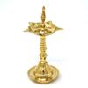 Frienemy Presents Kerela Traditional Brass Oil Lamp - Brass Puja Oil Diya Lamp Engraved Design Deepak Pooja Article #Frienemy-196 view 1