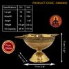 Frienemy Presents Indian Diwali Oil Lamp Pooja Diya Brass Light Puja Decorations Mandir Decoration Items Handmade Table Home Backdrop Decor Lamps Made in Decorative #Frienemy-636 view 2
