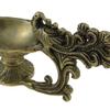 Frienemy Presents Brass, Handmade Oil Lamp,Peacock Facing Back Indian Diya, 6.5 X 2.5 X 3.3 Inches #Frienemy-247 view 2