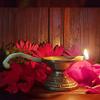 Frienemy Presents Indian Diwali Oil Lamp Pooja Diya Brass Light Puja Decorations Mandir Decoration Items Handmade Table Home Backdrop Decor Lamps Made in Decorative #Frienemy-669 view 3