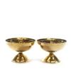 Frienemy Presents Ganpati Traditional Gold Brass Pyali Deep/Puja Diya/Pooja Oil Lamp - (Size: 4Cm, Pack of 2) #Frienemy-216 view 1