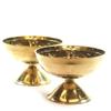 Frienemy Presents Ganpati Traditional Gold Brass Pyali Deep/Puja Diya/Pooja Oil Lamp - (Size: 4Cm, Pack of 2) #Frienemy-216 view 2