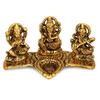 Frienemy Presents Lakshmi Ganesha Saraswati with Diya Diwali Statue Idol - Puja Deepak- Showpiece Oil Lamp Diya Decoration #Frienemy-566 view 2