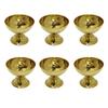 Frienemy Presents Traditional Brass Pyali Deep/Traditional Puja Diya/Pooja Oil Lamp - Piece of Six #Frienemy-385 view 1