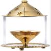 Frienemy Presents Decoration for Diwali | Decorative Solimo Brass Diya | Medium Lamp for Diwali Puja Room Home Decoration #Frienemy-485 view 2