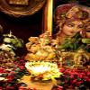 Frienemy Presents Brass Small Bowl Crystal Diya Round Shape Kamal Deep Akhand Jyoti Oil Lamp for Home Temple Puja Decor Gifts (2 Pcs) #Frienemy-288 view 3