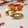 Frienemy Presents Brass Oil Lamp (Gold_1 Inch X 1 Inch X 2.5 Inch) #Frienemy-091 view 1