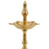 Frienemy Presents El Royale Decor (10Inches) Regional Brass Kerela Fancy Diya Stand (Kuthu Vilakku) Lamp 310 Gm #Frienemy-262 view 4