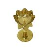Frienemy Presents Antique Gold Finish Kamal Stand Diya for Home Temple Diwali Akhand Puja Articles Decor Gifts (Height 3.5 Inch) - Piece of Two #Frienemy-425 view 3