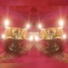 Frienemy Presents Indian Diwali Oil Lamp Pooja Diya Brass Light Puja Decorations Mandir Decoration Items Handmade Table Home Backdrop Decor Lamps Made in Decorative #Frienemy-256 view 4