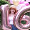 40 Inch Rose Gold 16 Number Balloons Giant Jumbo Huge 16 61 Foil Mylar Helium Number Digital Balloons Rose Gold Birthday Mylar Digital Balloons 16th Birthday Anniversary Events Party Decorations view 3
