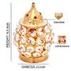 Frienemy Presents Decorative Crystal Brass Akhand Diya #Frienemy-422 view 4
