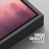 SIGNWIN Canvas Print Wall Art Set Hazy Pastel Duotone City & Mountain Cities Cityscape Mixed Media Modern Bohemian Scenic Colorful Multicolor for Living Room, Bedroom, Office - 16"x24"x3 Black view 4