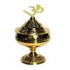 Frienemy Presents Brass Akhand Jyoti Deep Diya/Oil Lamp for Home and Office (Golden) #Frienemy-579 view 1