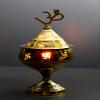 Frienemy Presents Brass Akhand Jyoti Deep Diya/Oil Lamp for Home and Office (Golden) #Frienemy-579 view 3