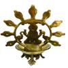 Frienemy Presents Brass Table Puja Diya with Peacock Design Handle #Frienemy-271 view 3