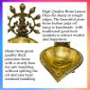 Frienemy Presents Brass Table Puja Diya with Peacock Design Handle #Frienemy-271 view 4