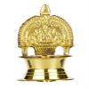 Frienemy Presents Brass Kamakshi Oil Diya (Gold_2.7 Inch X 2.7 Inch X 4.3 Inch) #Frienemy-227 view 4