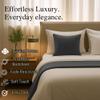 100% Egyptian Cotton Bed Runner Grey Solid California King Size (108x20) 1 Piece Decorative Bed Scarf for Bedroom Hotel Wedding Room view 4