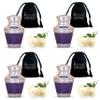 KEEPSAKE COMPANY Purple Enamel Metal Mini Urns for Human Ashes - Set of 4 Keepsake Urns - Handcrafted Designs - 3 Cubic Inches Capacity Each - Funeral Urns view 1