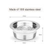 Kavolet Reusable Coffee Capsules, Reusable Pod Filter, Stainless Steel Coffee Filters, for Lavazza Espresso Capsules Coffee Machine view 2