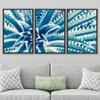 SIGNWIN Framed Canvas Wall Art Sharp Pointed Agave Plant Leaves Botanical Succulent Photography Minimalism Contemporary Closeup Dramatic for Living Room, Bedroom, Office - 16"x24"x3 Black view 3