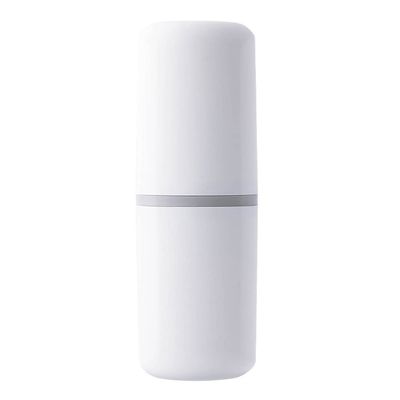 Croselyu Travel Toothbrush Storage Box Portable Wash Cup Travel Wash Cup,1 PCE (White)