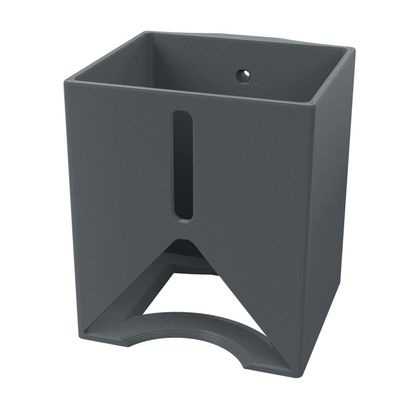 3D Cabin Tea Bag Rectangular Dispenser Wall Mount Bracket Holder