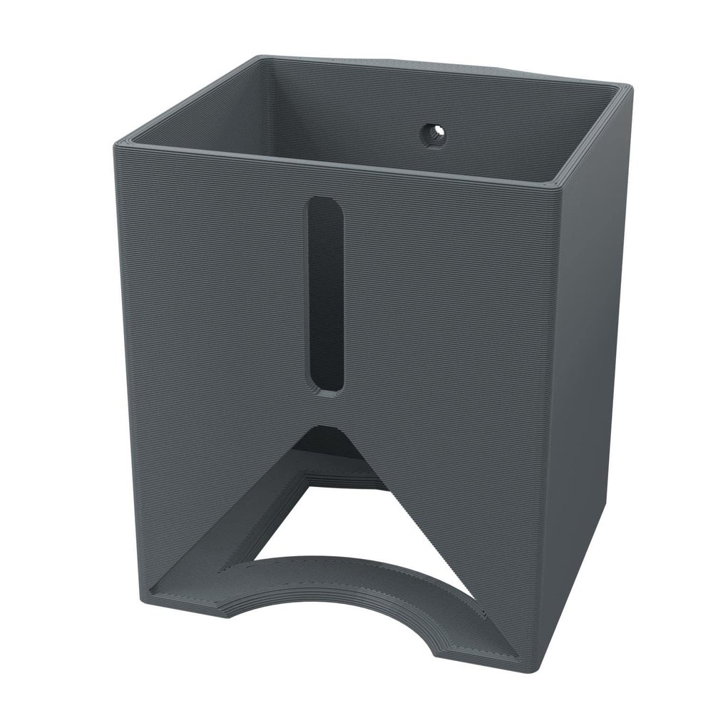 3D Cabin Tea Bag Rectangular Dispenser Wall Mount Bracket Holder