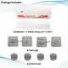 Plastic Wrap Dispenser with Cutter -Cling Wrap Dispenser with Slide Cutter for Food Film, Tin Foil, Aluminum Foil, Baking Paper (Plastic Wrap Dispenser + 12'' x 492' BPA Free Film) view 3
