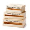 DEAN & DELUCA Small Wood Crate Box view 4