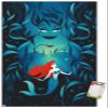 Trends International Disney Princess - Ariel - Good vs Evil Wall Poster, 22.375" x 34", Premium Poster & Mount Bundle view 1