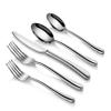 Cangshan 1027013 Rain II Series 20-Piece Stainless Steel 18/10 Forged Flatware Set view 2