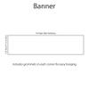 5ft Light Blue Graduation Banner Party Decorations Class of 2025 view 3