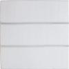 American Heartland 35580WH Rustic 82 in. Provincial Shutter TV Stand in Bright White view 1