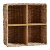 47th & Main Woven Seagrass Basket, Natural, 4 panel view 1