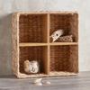 47th & Main Woven Seagrass Basket, Natural, 4 panel view 2