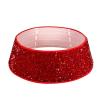 ZHENYANG CAREG Sparkly Christmas Tree Skirts Tree Skirt Round Gold Sequin Christmas Tree Skirts Beautiful Photography Tree Tool (Color : Red) view 1