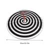 ZHENYANG CAREG Christmas Tree Skirt 35 in Christmas Tree Mat Classic Black and White Stripes Tree Collar Holiday Decoration Ornament Compatible with Par (Tree Skirt Diameter : 90cm) view 2