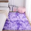 AROGAN Soft Rainbow Area Rugs for Girls Room 4x6 Feet, Fluffy Girls Bedroom Rugs, Princess Rug, Cute Colorful Carpet for Kids Teens Nursery Toddler, Purple view 4
