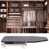 HIDE AWAY IRONING BOARDS Cool Gray Foldable Rotated Ironing Board Closet Pull-Out Stow Away in The Cabinet Ironing Station for Home, Apartment view 1
