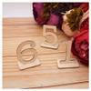GBNHGYP 10/20pcs Restaurant Wedding Table Number Sign with Rectangular Base, Wedding Party Decoration Supplies (Color : Wooden-Number 1-10) view 4