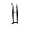 Abcsea 2 Pcs Small Wine Glass Rack, Bronze Goblet Wine Rack, Stemware Rack, Wine Glass Holder, Small Wine Glass Hanger, Wine Glass Shelves view 3