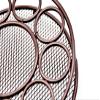 Abcsea 2 Pcs Small Wine Glass Rack, Bronze Goblet Wine Rack, Stemware Rack, Wine Glass Holder, Small Wine Glass Hanger, Wine Glass Shelves view 4