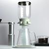 FAMYNGL 800ML Ice Drip Coffee Pot Glass Coffee Maker Regulatable Dripper Filter Cold Brew Pots Ice Brewer Percolators Reusable Espresso Coffee,Black view 3