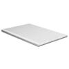 BOWERY HILL Transitional Fabric 2" Twin Bunkie Board in White view 1