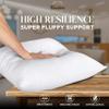 16x16 Pillow Inserts Set of 2, Firm and Fluffy Down Alternative Throw Pillows for Couch, Pillow Stuffing for Couch Sham Filler, Pillow Forms 16x16 view 3