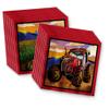 Birthday Galore Red Tractor Farm Party Supplies Set - Farm Party Supplies for Boy's Birthday - Includes Plates, Napkins and Cups - Kit for 16 view 4