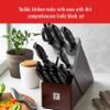 ZWILLING TWIN Signature 15-pc Self-Sharpening Knife Block Set - Brown view 2