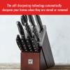 ZWILLING TWIN Signature 15-pc Self-Sharpening Knife Block Set - Brown view 3